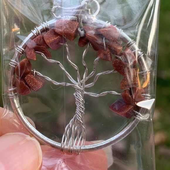 Sandstone Tree of Life Pendant & Angel Set - Picture 11 of 16